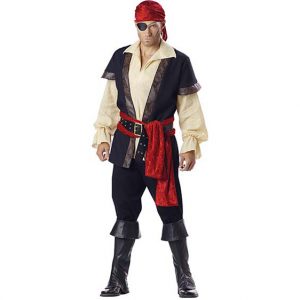 Deluxe Mens Pirate Costume