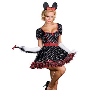 Pin-up Mousin Around Minnie Mouse Costume