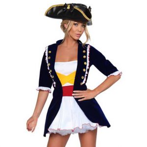 Royal Pirate / Sexy Washington Costume