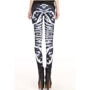 Skeleton Print Leggings